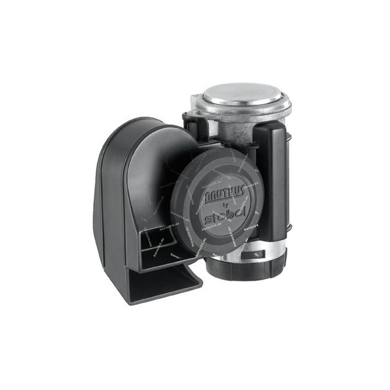 Stebel Nautilus Compact Tuning Black Electropneumatic 12v Horn 139dB Car Van