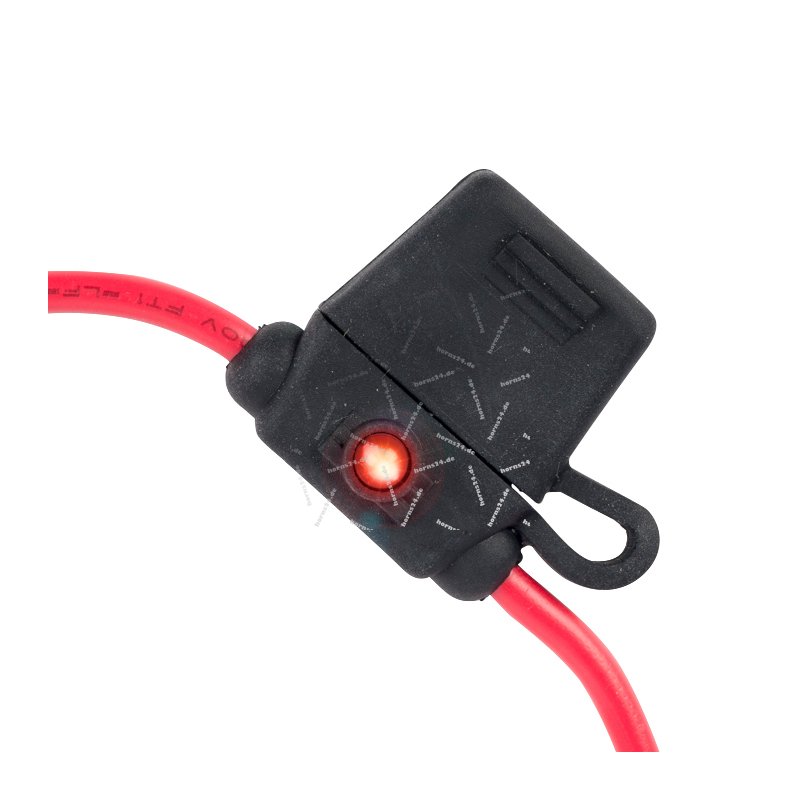 FUSE HOLDER UP TO 30A WEATHERPROOF WITH LED en, 4,75