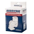 MARCO HURRICANE TRUCK Avertisseur chromé compact avec compresseur intégré 12V