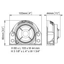 MARCO BK1 Alarme de recul 85-95 dB